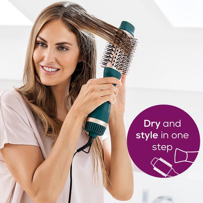 Load image into Gallery viewer, Beurer HC45OCEAN 2-in-1 Volumising Hair Dryer Brush 1unit
