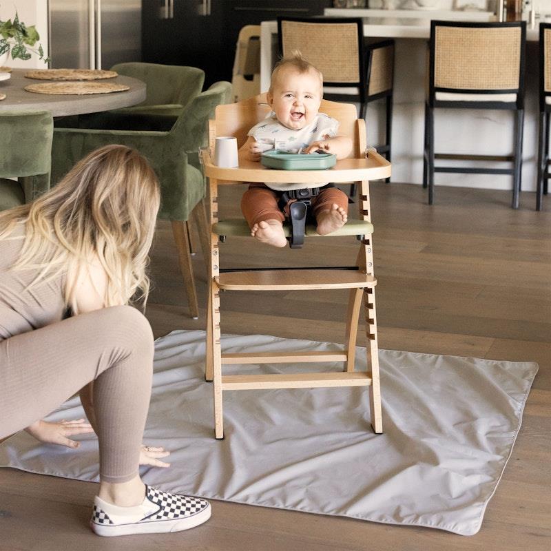 Load image into Gallery viewer, Tiny Twinkle - Splat Mat with Storage Bag Grey
