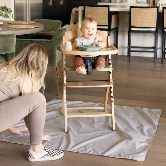 Tiny Twinkle - Splat Mat with Storage Bag Grey