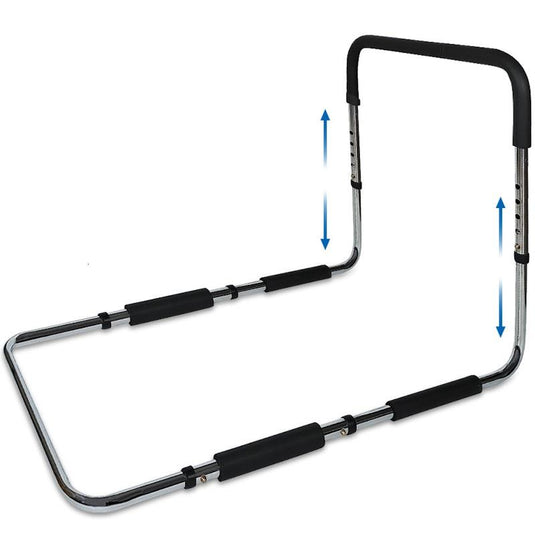 Equipmed Bed Assist Adjustable Hand Rail Support Aid 125Kg Max Capacity 1Unit
