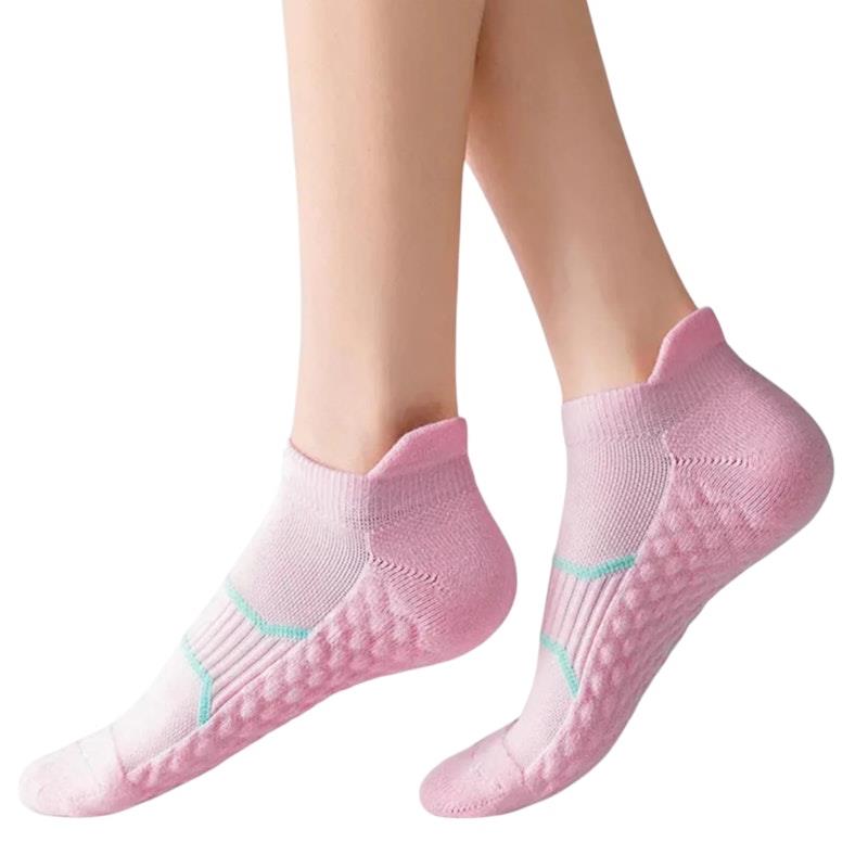 Load image into Gallery viewer, High Heel Jungle Ultimate Cushioned Support Sport Socks Pink
