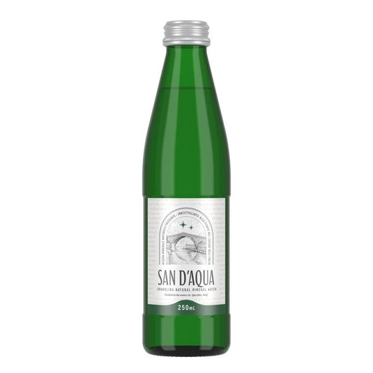 San D'Aqua Sparkling Mineral Water 250mL 24Pack