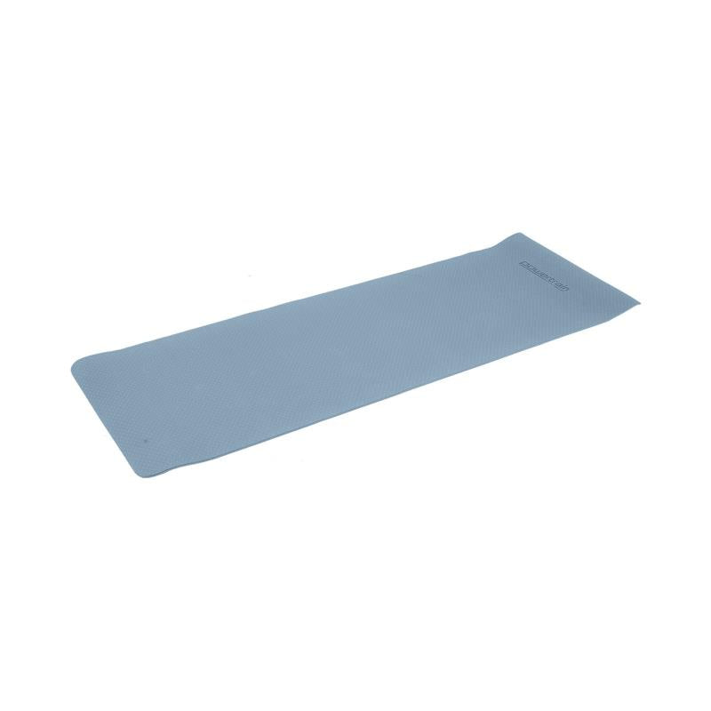 Load image into Gallery viewer, Powertrain TPE Yoga Pilates Exercise Mat 6mm Sky Blue

