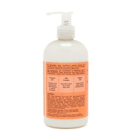 SheaMoisture Coconut & Hibiscus Curl & Shine Conditioner 384ml