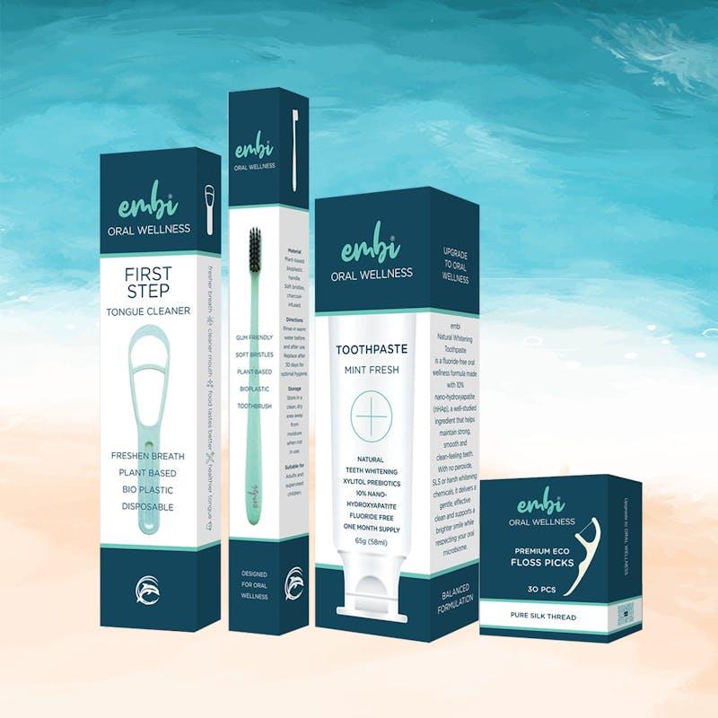 Load image into Gallery viewer, embi Oral Wellness First Step RETHINK 30 Oral Wellness Kit
