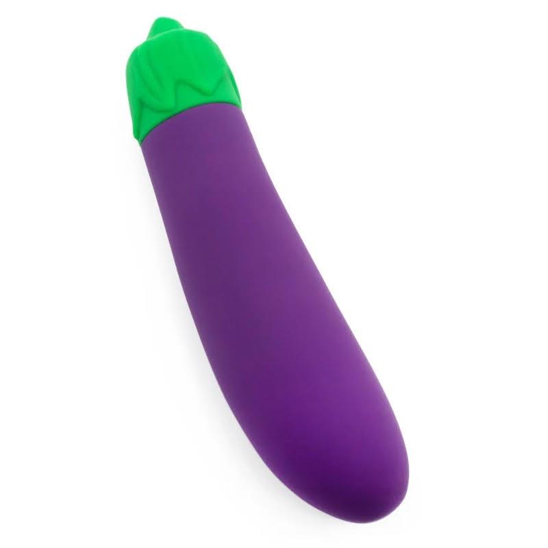 Load image into Gallery viewer, Emojibator Vibrating Eggplant (USB) 1Piece
