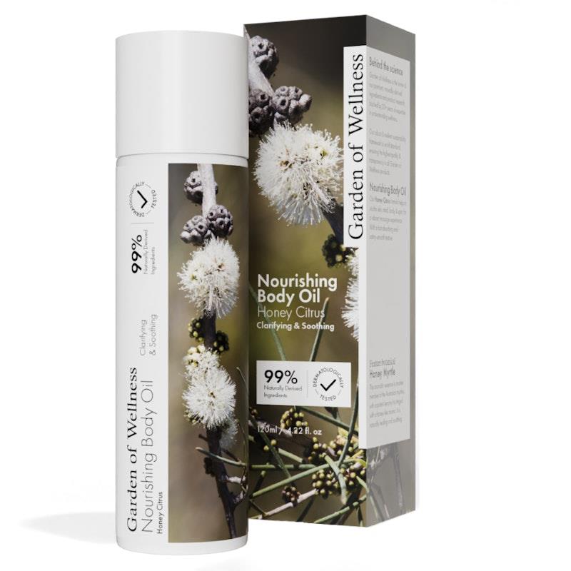 Load image into Gallery viewer, Garden of Wellness Nourishing Body Oil Honey Citrus 120ml
