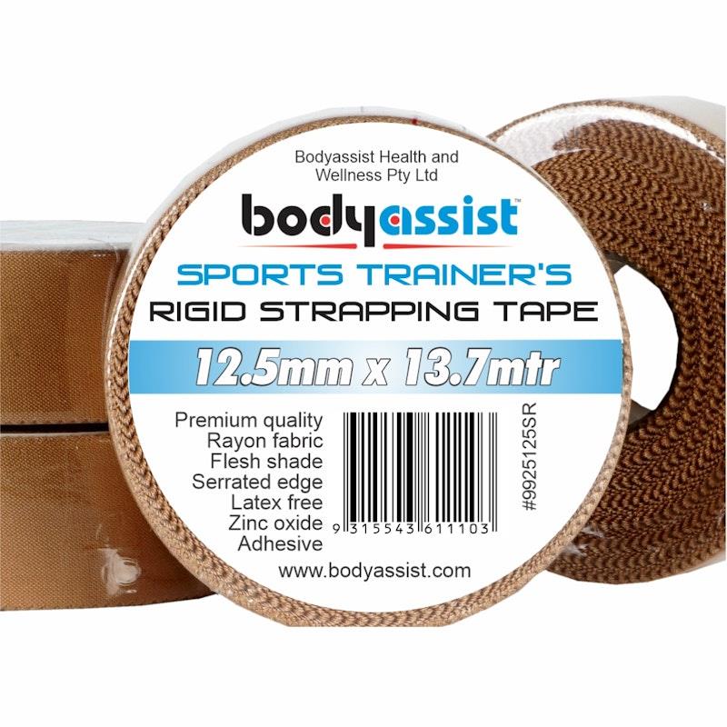 Load image into Gallery viewer, BodyAssist Rigid Strapping Tape - Finger 1.25cm x 13.7m x 6 Rolls Bundle
