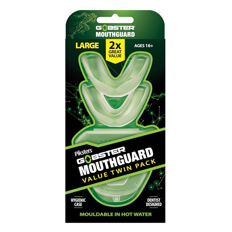 Load image into Gallery viewer, Piksters Gobster Mouthguard (with case) Large 2pk
