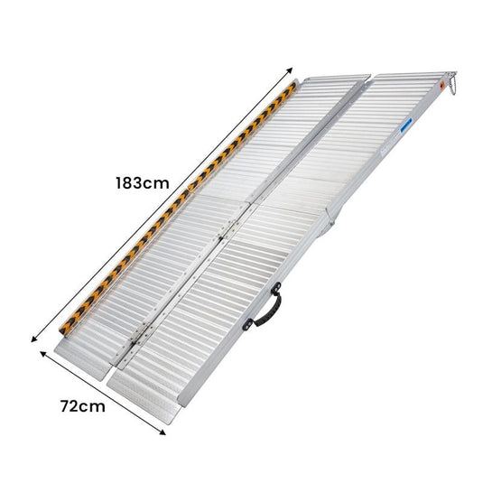 Kartrite Aluminium Portable Wheelchair Ramp R02 6 Feet