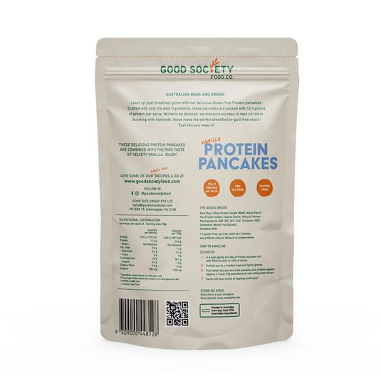 Good Society Food Co. Vanilla Protein Pancakes 400g