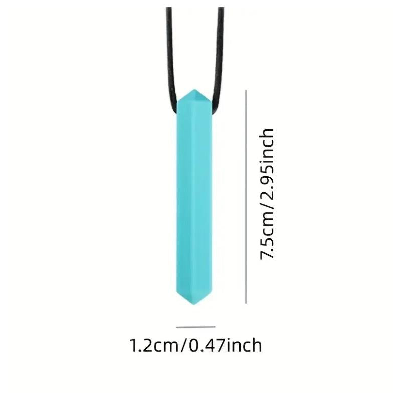 Load image into Gallery viewer, Sensory Safari Sensory Necklace Crystal Blue
