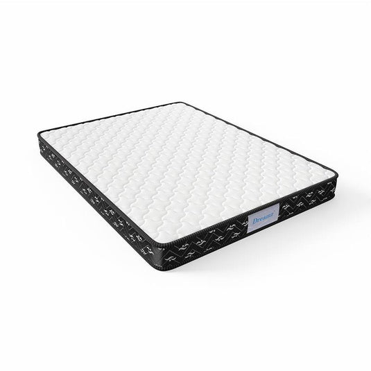 DreamZ Spring Mattress Bed Pocket Tight Top Foam Medium Soft 16CM Double