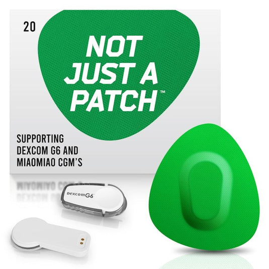 Not Just a Patch Dexcom G6 Patches - Black 20pk