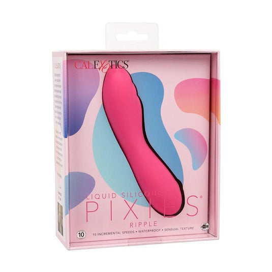 CalExotics Liquid Silicone Pixies Ripple Pink