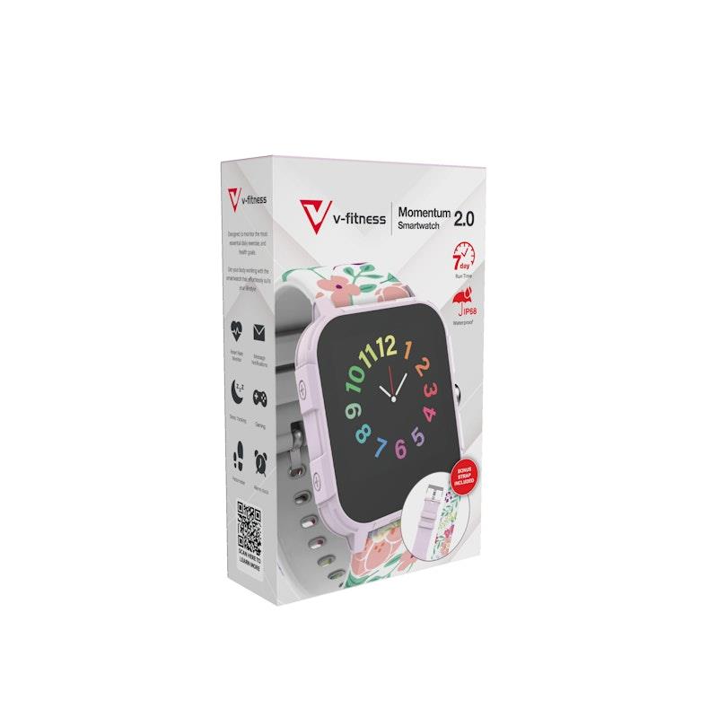 Load image into Gallery viewer, vFitness Momentum Smart Watch Flower
