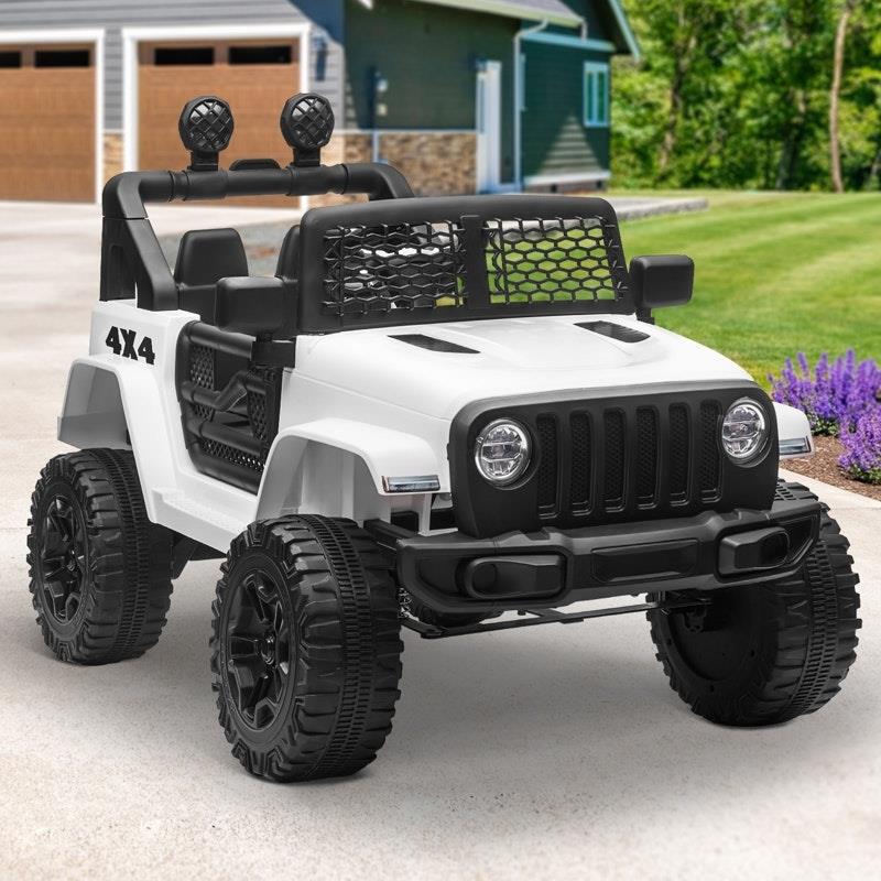 Load image into Gallery viewer, Mazam Kids Ride On Car Electric Toys Jeep White
