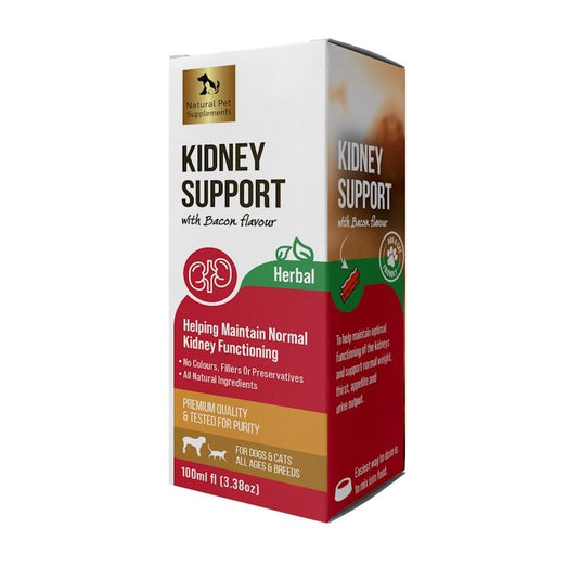Natural Pet Supplements Kidney Support Herbal Tincture For Dogs and Cats 100ml