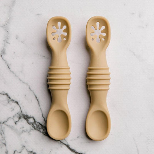 Starting Solids Australia Sticky Spoons Biscoff