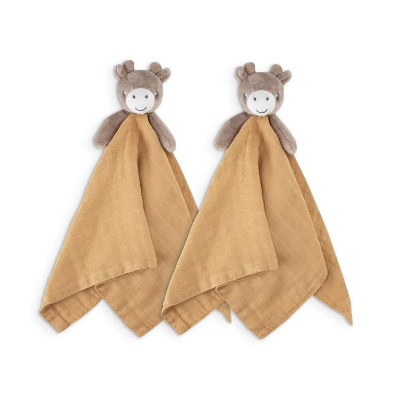 Load image into Gallery viewer, Little Bamboo Lovie/Comforter -  George the Giraffe 2Pack
