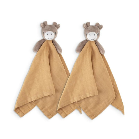 Little Bamboo Lovie/Comforter -  George the Giraffe 2Pack