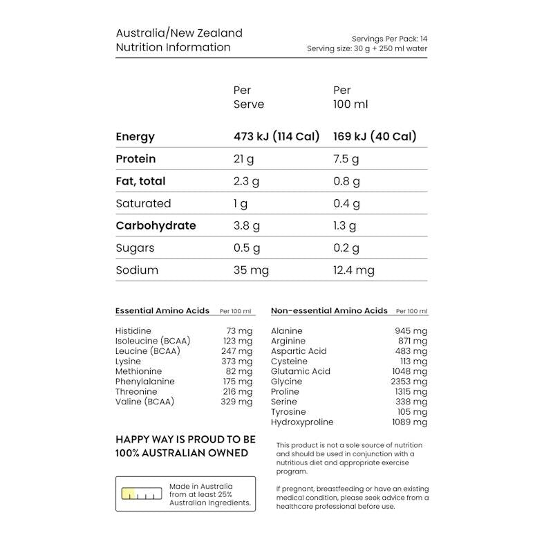 Load image into Gallery viewer, Happy Way Tropical Crush Whey Protein Water Powder 420g
