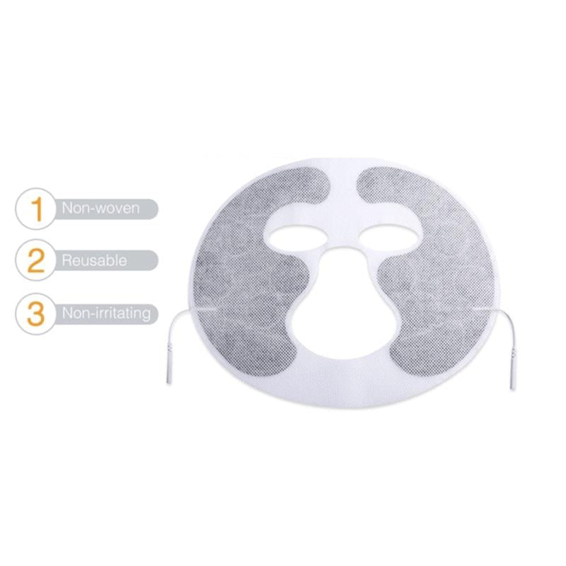 Load image into Gallery viewer, Caremax TENS Conductive Electrode Face Pads with pigtail (Pin Connector) 1Unit
