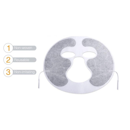 Caremax TENS Conductive Electrode Face Pads with pigtail (Pin Connector) 1Unit