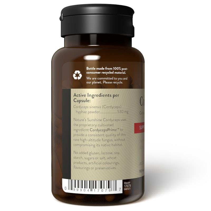Load image into Gallery viewer, Nature's Sunshine Cordyceps 90Capsules
