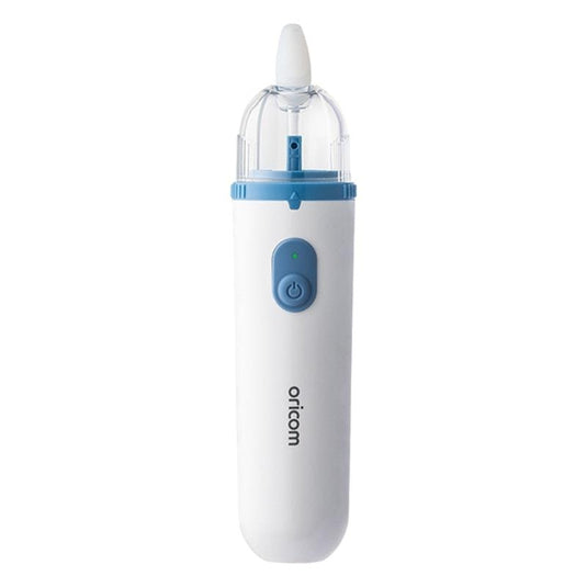 Oricom Rechargeable Nasal Aspirator and Duck Digital Bath and Room Thermometer Bundle
