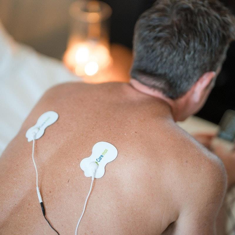 Load image into Gallery viewer, Caremax 8(cm) X 5.5(cm) TENS Electrode Pads (Press Stud) 5Pack
