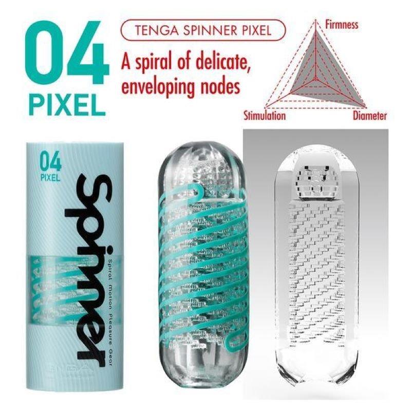 Load image into Gallery viewer, Tenga Spinner 04 PIXEL 1pc
