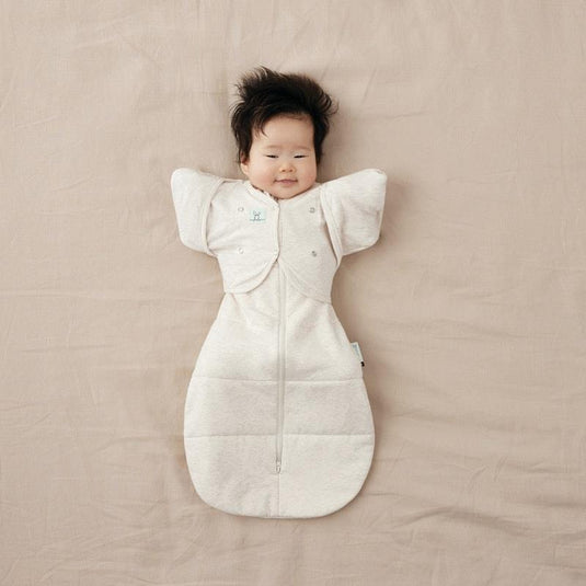 ergoPouch Butterfly Cardi Oatmeal Marle 2-6Months
