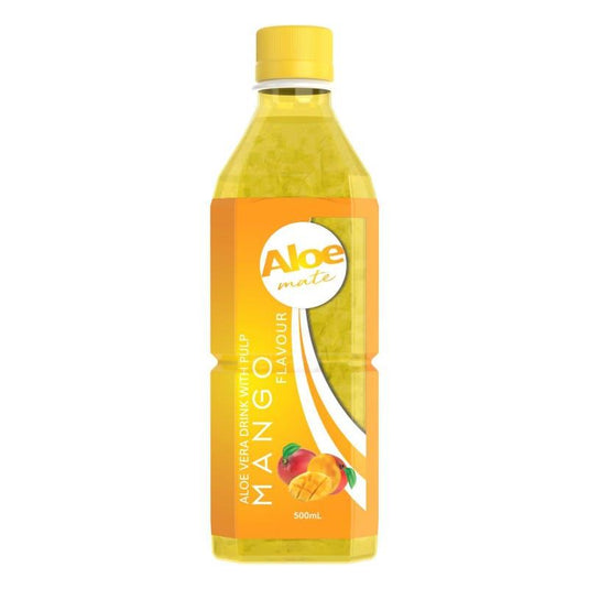 Aloe Mate Aloe Vera 500mL Mango 20Pack