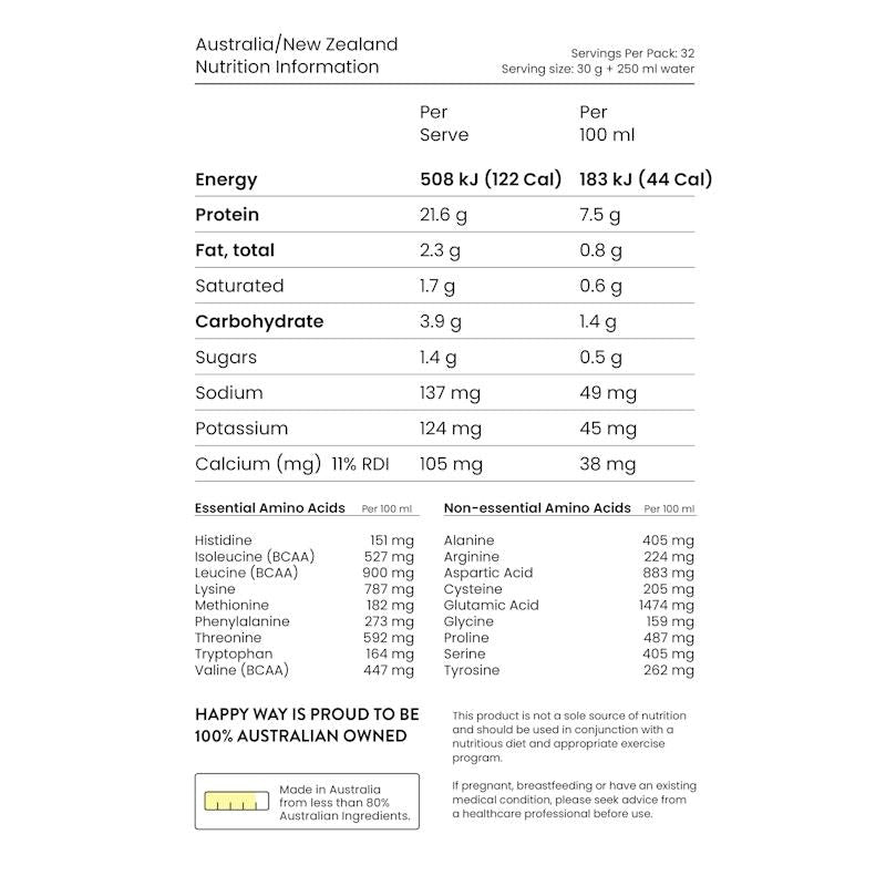 Load image into Gallery viewer, Happy Way Vanilla Whey Protein Powder 1kg

