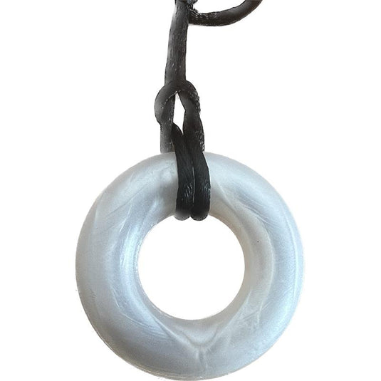 Sensory Safari Sensory Necklace Ring White