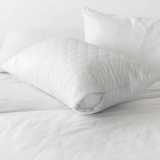 Tontine Comfortech Allergy Plus Quilted Pillow Protector - White 1pc