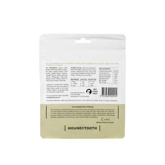 HOUNDZTOOTH Joint & Mobility Health Raw Boost Meal Topper for Dogs 60g