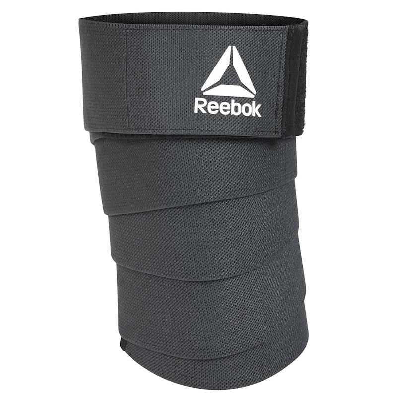 Load image into Gallery viewer, Reebok Knee Wraps - Black Black

