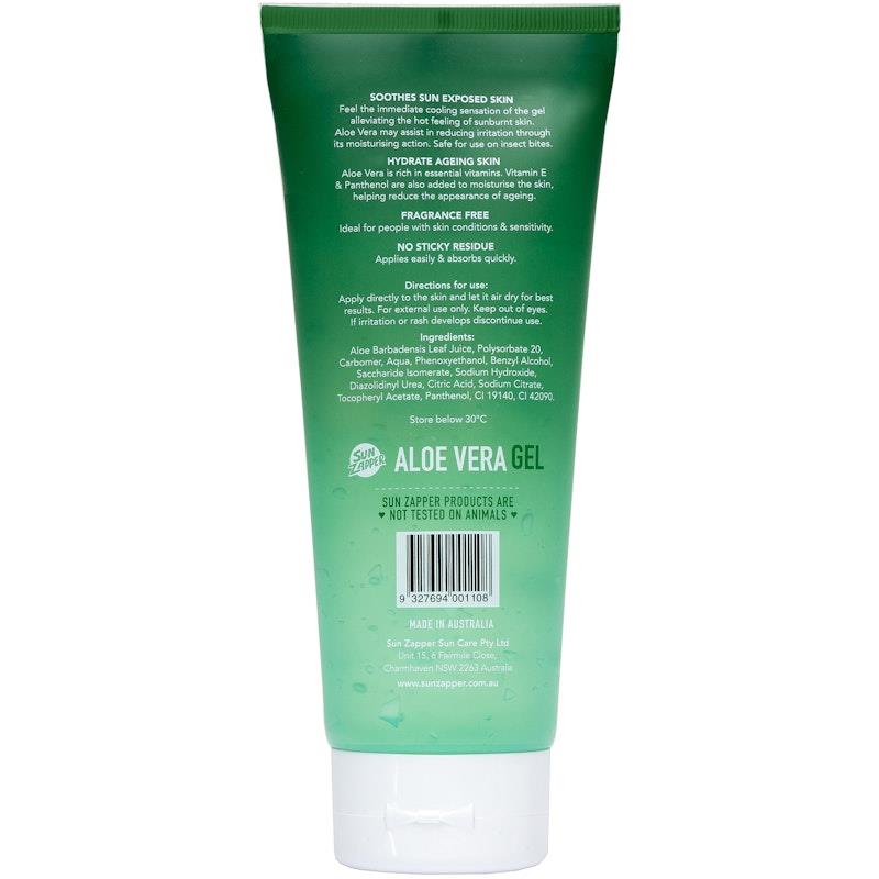 Load image into Gallery viewer, SUN ZAPPER Aloe Vera Gel 95% Pure Aloe 200ml
