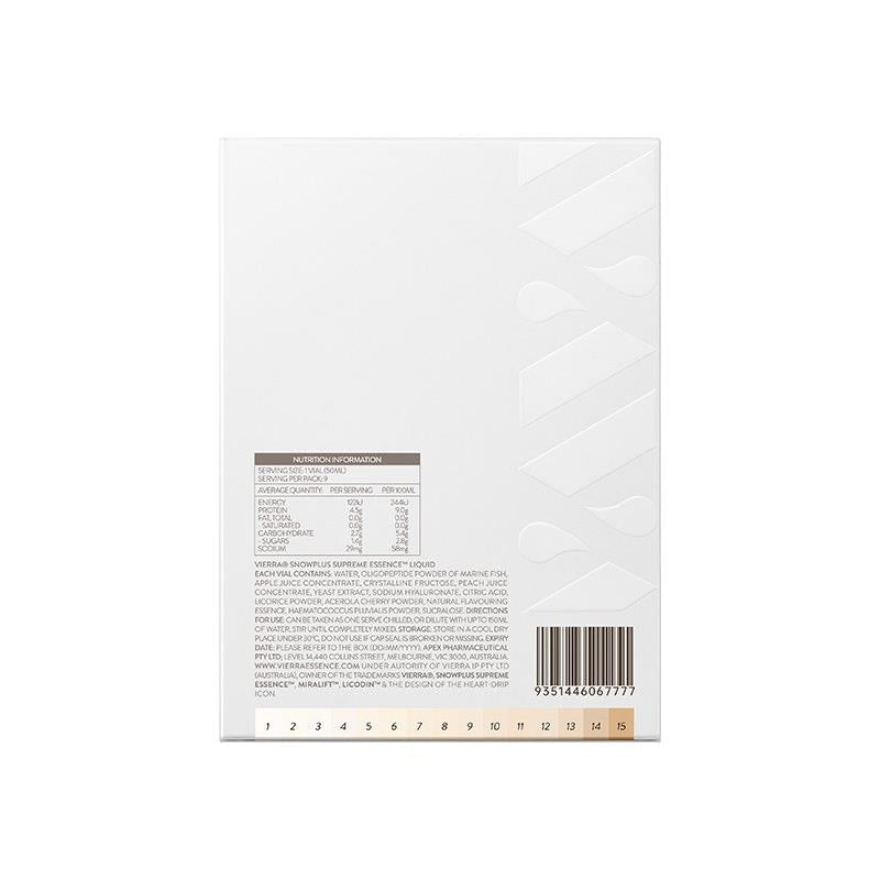 Load image into Gallery viewer, VIERRA Snowplus Supreme Essence 50ml * 9 Pack

