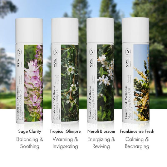 Garden of Wellness Nourishing Body Oil Sage Clarity 120ml