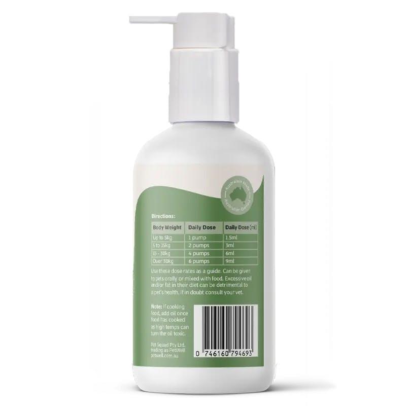 Load image into Gallery viewer, PetWell Hemp Seed Oil for Dogs &amp; Cats 250ml
