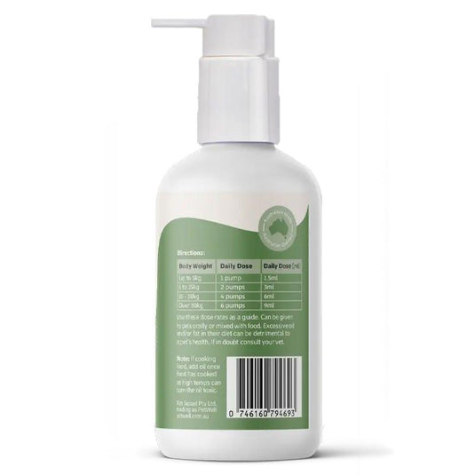 PetWell Hemp Seed Oil for Dogs & Cats 250ml
