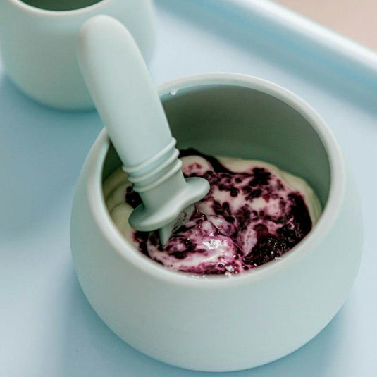 Starting Solids Australia Suckie Scoop Bowl Meringue