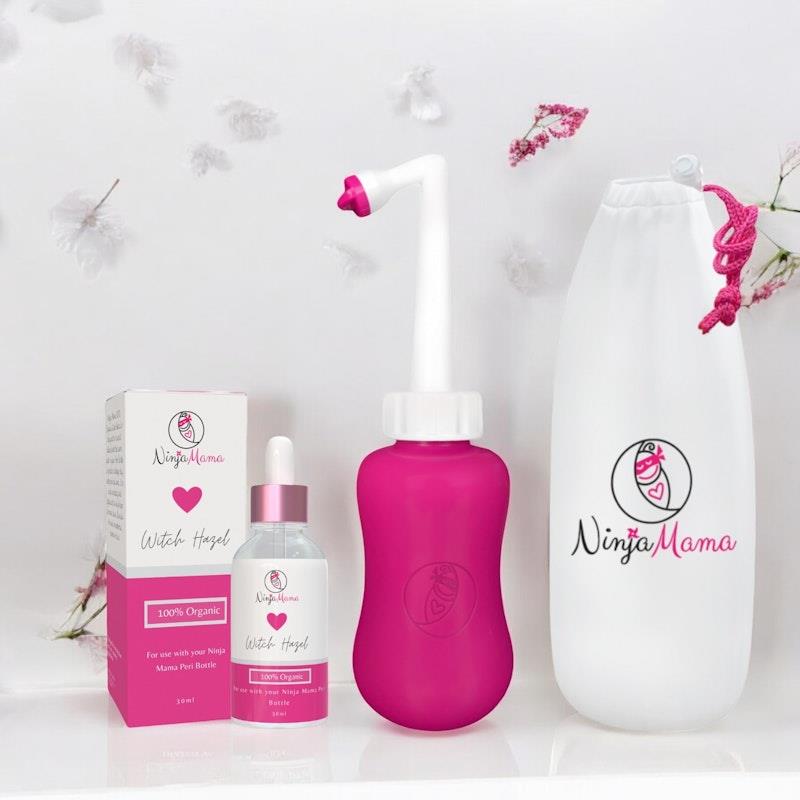 Load image into Gallery viewer, Ninja Mama Peri Bottle &amp; Witch Hazel Bundle
