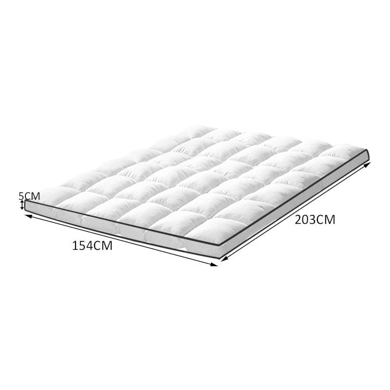 Load image into Gallery viewer, DreamZ Bedding Luxury Pillowtop Mattress Topper Mat Pad Protector Cover Queen Size
