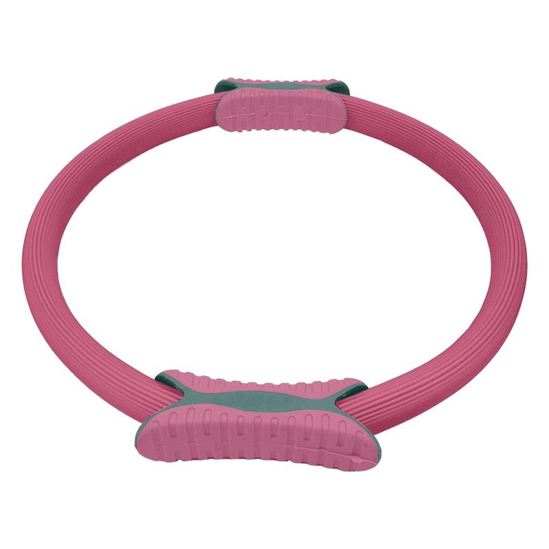 Load image into Gallery viewer, Powertrain Pilates Ring Band Yoga Home Workout Exercise Band Pink
