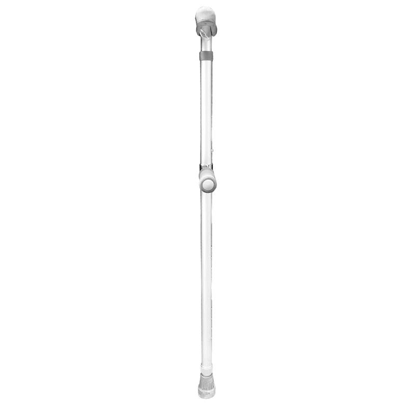 Load image into Gallery viewer, Livingstone Underarm Crutches F-Shape Matte Aluminium Adjustable 99-137cm Each
