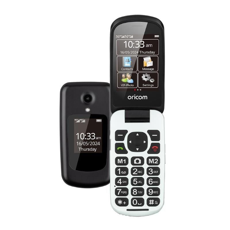 Load image into Gallery viewer, Oricom EZY7510 Flip Mobile Phone With SOS Emergency Button 1pc
